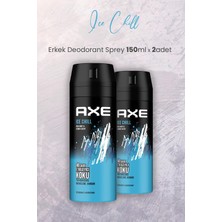 Axe Ice Chill Erkek Deodorant Sprey 150 ml x 2 Adet