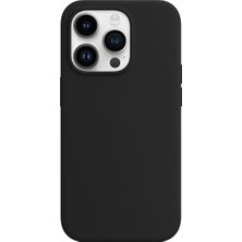 Buff iPhone 15 Pro Rubber Fit Kılıf Black