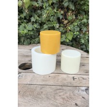 Rufus Concept Silindir 3D 10x10x10 Silikon Mum Kalıbı