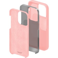 Buff iPhone 15 Pro Rubber Fit Kılıf Pink