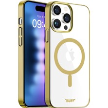 Buff iPhone 15 Pro Max Magsafe Slim Fit Kılıf Gold