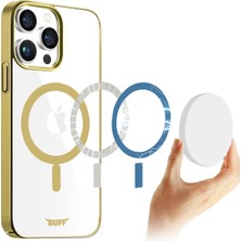 Buff iPhone 15 Pro Max Magsafe Slim Fit Kılıf Gold