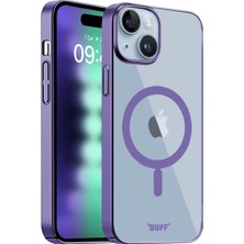 Buff iPhone 15 Plus Magsafe Slim Fit Kılıf Purple