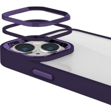 Buff iPhone 13 New Air Bumper Kılıf Purple