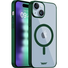 Buff iPhone 15 Plus Magsafe Slim Fit Kılıf Dark Green