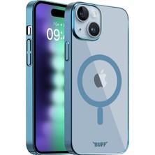 Buff iPhone 15 Plus Magsafe Slim Fit Kılıf Light Blue