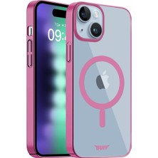 Buff iPhone 15 Plus Magsafe Slim Fit Kılıf Pink