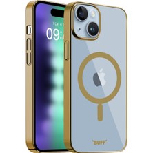 Buff iPhone 15 Plus Magsafe Slim Fit Kılıf Gold