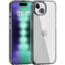 Buff iPhone 15 Plus Air Hybrid Kılıf Smoke Black