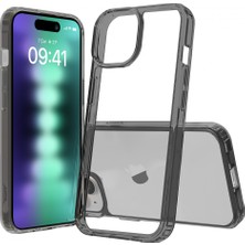 Buff iPhone 15 Plus Air Hybrid Kılıf Smoke Black