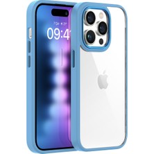 Buff iPhone 15 Pro Max New Air Bumper Kılıf Sierra Blue