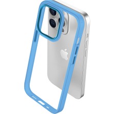 Buff iPhone 15 Pro Max New Air Bumper Kılıf Sierra Blue