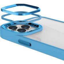 Buff iPhone 15 Pro Max New Air Bumper Kılıf Sierra Blue