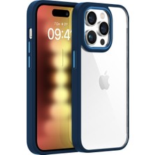 Buff iPhone 15 Pro New Air Bumper Kılıf Blue