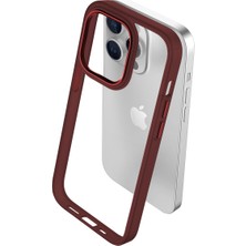 Buff iPhone 15 Pro New Air Bumper Kılıf Plum