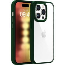 Buff iPhone 15 Pro New Air Bumper Kılıf Green