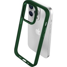 Buff iPhone 15 Pro New Air Bumper Kılıf Green