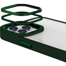 Buff iPhone 15 Pro New Air Bumper Kılıf Green