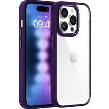 Buff iPhone 15 Pro Max New Air Bumper Kılıf Purple