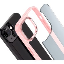 Buff iPhone 15 Plus New Air Bumper Kılıf Pink