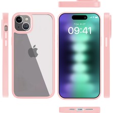 Buff iPhone 15 Plus New Air Bumper Kılıf Pink