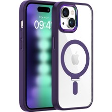 Buff iPhone 15 Plus Bumpermag Kılıf Purple