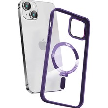 Buff iPhone 15 Plus Bumpermag Kılıf Purple