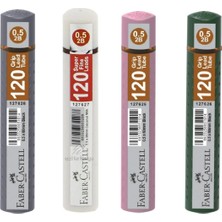 Faber-Castell Faber Castell Grıp Min 2b 60 mm Kalem Ucu 120 Li 0.5 4 Adet Yeni Renkler