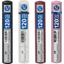 Faber-Castell Faber Castell Grıp Min 2b 60 mm Kalem Ucu 120 Li 0.7 4 Adet Yeni Renkler