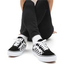 VANS Ua Old Skool Platform VN0A3B3UHRK1 Unisex SİYAH-BEYAZ Günlük Sneaker Ayakkabı