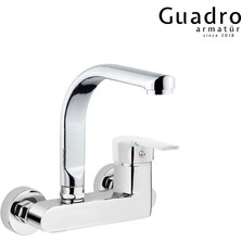 Guadro Armatür Guadro Duvardan Mutfak Eviye Bataryası