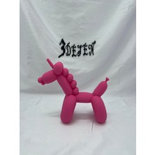 Pembe Ballon Unicorn