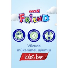 Goo.n friend 4 Numara Külot Bebek Bezi - Cilt Dostu - 90 Adet