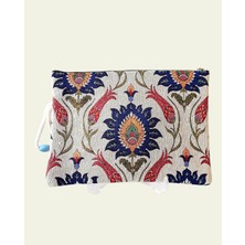 Kapadokya Hediyelik Özel Dokuma Desenli Portföy & Clutch Kadın El Çantası