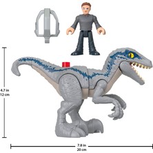 Imaginext Jurassic World Araçlar Velociraptor Blue HKG15