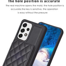 Hello-U Samsung Galaxy A13 Kart Tutucusu Kickstand Pu Deri Kaplamalı Tpu Kapak Telefon Kılıfı (Yurt Dışından)