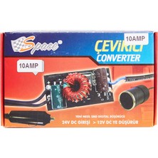 Space Converter Çevirici (24-12V Çevirici) 10 Amper / ICCA50