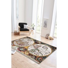 West Home Yıkanabilir Kaymaz Leke Tutmaz Salon Halısı Mutfak Halısı Koridor Halısı Yolluk ve Paspas