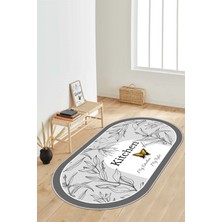 West Home Yıkanabilir Kaymaz Leke Tutmaz Salon Halısı Mutfak Halısı Koridor Halısı Yolluk ve Paspas