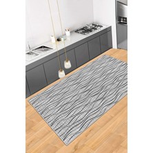 West Home Yıkanabilir Kaymaz Leke Tutmaz Salon Halısı Mutfak Halısı Koridor Halısı Yolluk ve Paspas