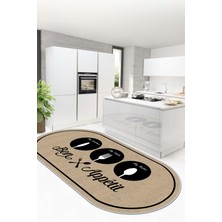 West Home Yıkanabilir Kaymaz Leke Tutmaz Salon Halısı Mutfak Halısı Koridor Halısı Yolluk ve Paspas