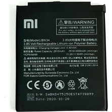 GMR Xiaomi Redmi 5A (BN34) Batarya Pil