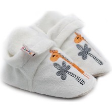 Funny Baby Nakışlı Cıtlı Rahat Panduf Esnek Ergonomik Yumuşacık Taban Özel Tasarım  Organik Rahat Hava Alır Yüzey