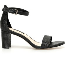 Nine West Pruce2 3fx Siyah Kadın Topuklu Sandalet