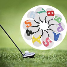 10X Çizilmez Golf Kulübü Başörtüsü Sızdırmazlık Numarası Baş Örtüsü (Yurt Dışından)