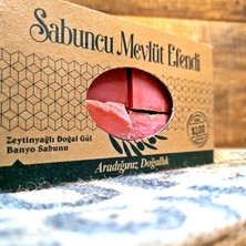 Sabuncu Mevlüt Efendi Doğal Gül Banyo Sabunu 400 gr (4 Adet)