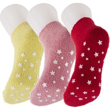 Moyra Socks Ayakaltı Baskılı Yumoş Kadın Patik Çorap