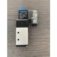 Expflex 4V210-08 1/4 5/2 Tek Bobin Valf 12VDC