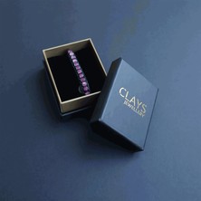 Clays Jewellery Doğal Taş Bileklik, Varisit Taşı Slim Bileklik, Erkek Bileklik, Kadın Bileklik