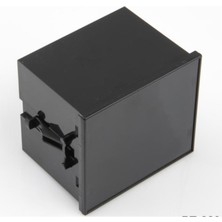 Sanec Panel Tipi Kutu 96 x 96 x 72 mm - Siyah Kutu - Tam Kapaklı